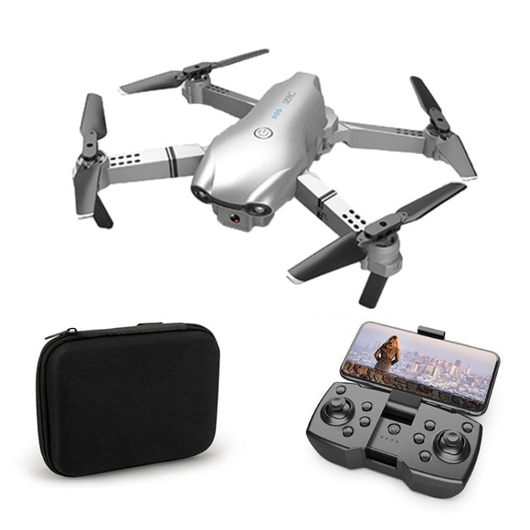 MI89 zložljiv dron s kamero 4K, Srebrn