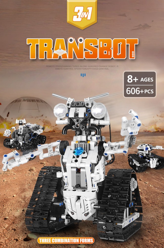 Mould King Transbot komplet kock za sestavljanje s pogonom 606 v 1 8 – kopija
