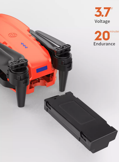 Zlozljiv dron K7 Max orange 4