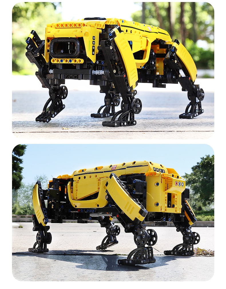 936 delni komplet kock za sestavljanje MK dynamics robot Rumen 11 min