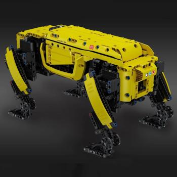 936-delni komplet kock za sestavljanje MK dynamics robot – Rumen