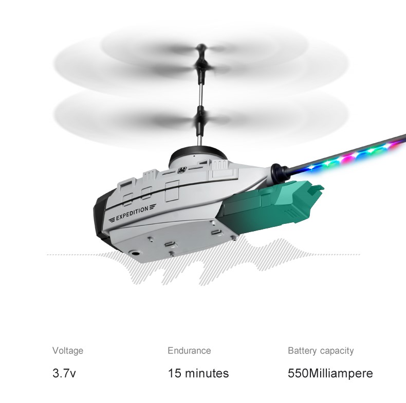 DeltaSpy DS40 Pro opazovalni helikopter s kamero 4K