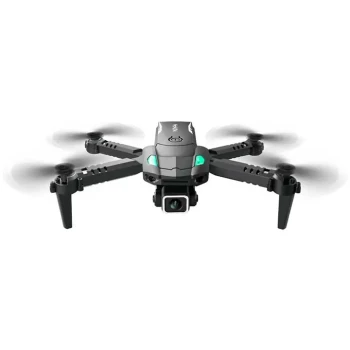 S128 Mini dron z dvema kamerama in sistemom za prepoznavanje ovir, Črn