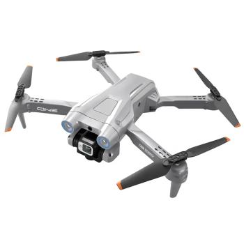 Zložljiv dron z dvema kamerama in sistemom za izogibanje oviram M22, siv