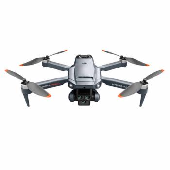 Dron K818 Max V2 s kamerami in sistemom za prepoznavo ovir, 3 baterije, Brezkrtačni motorji