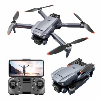Dron F169 Max s kamerami in sistemom za prepoznavo ovir, 3 baterije, Brezkrtačni motorji