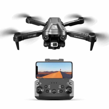 Zložljiv dron z dvema kamerama in sistemom za izogibanje oviram Z99 Max, črn