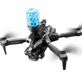 GhostShooter V2 zložljivi dron s kamerami in sistemom za streljanje, Črn