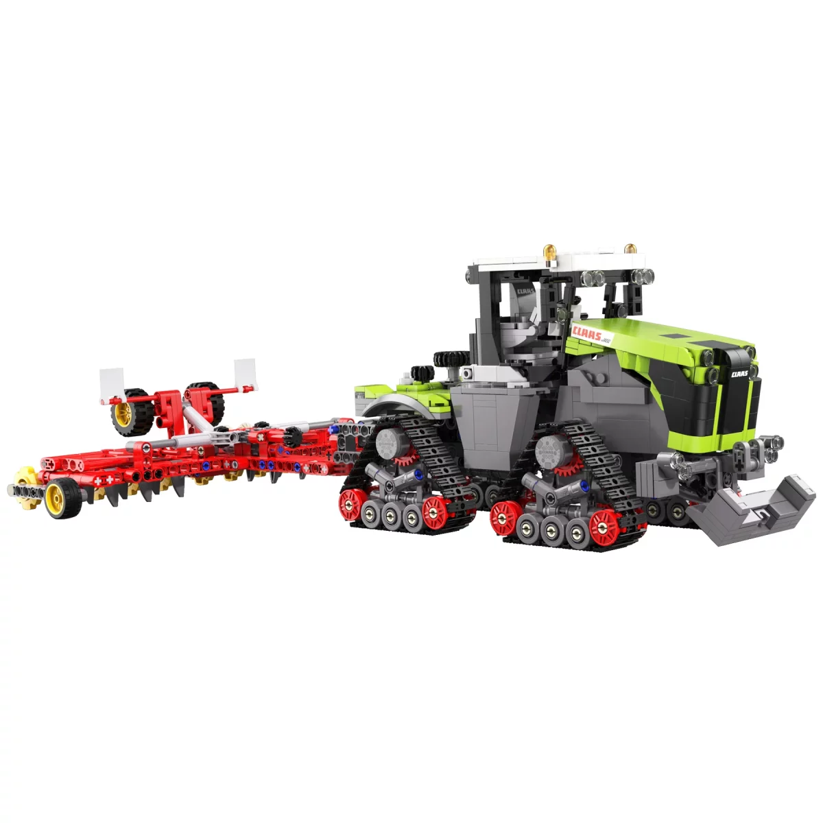 CADA C65012W CLAAS XERION 5000 TRAC TS 1:32, komplet kock za sestavljanje, 1336-delni