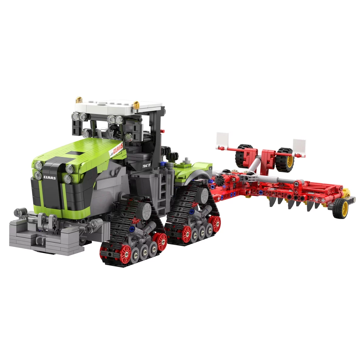 CADA C65012W CLAAS XERION 5000 TRAC TS 1:32, komplet kock za sestavljanje, 1336-delni