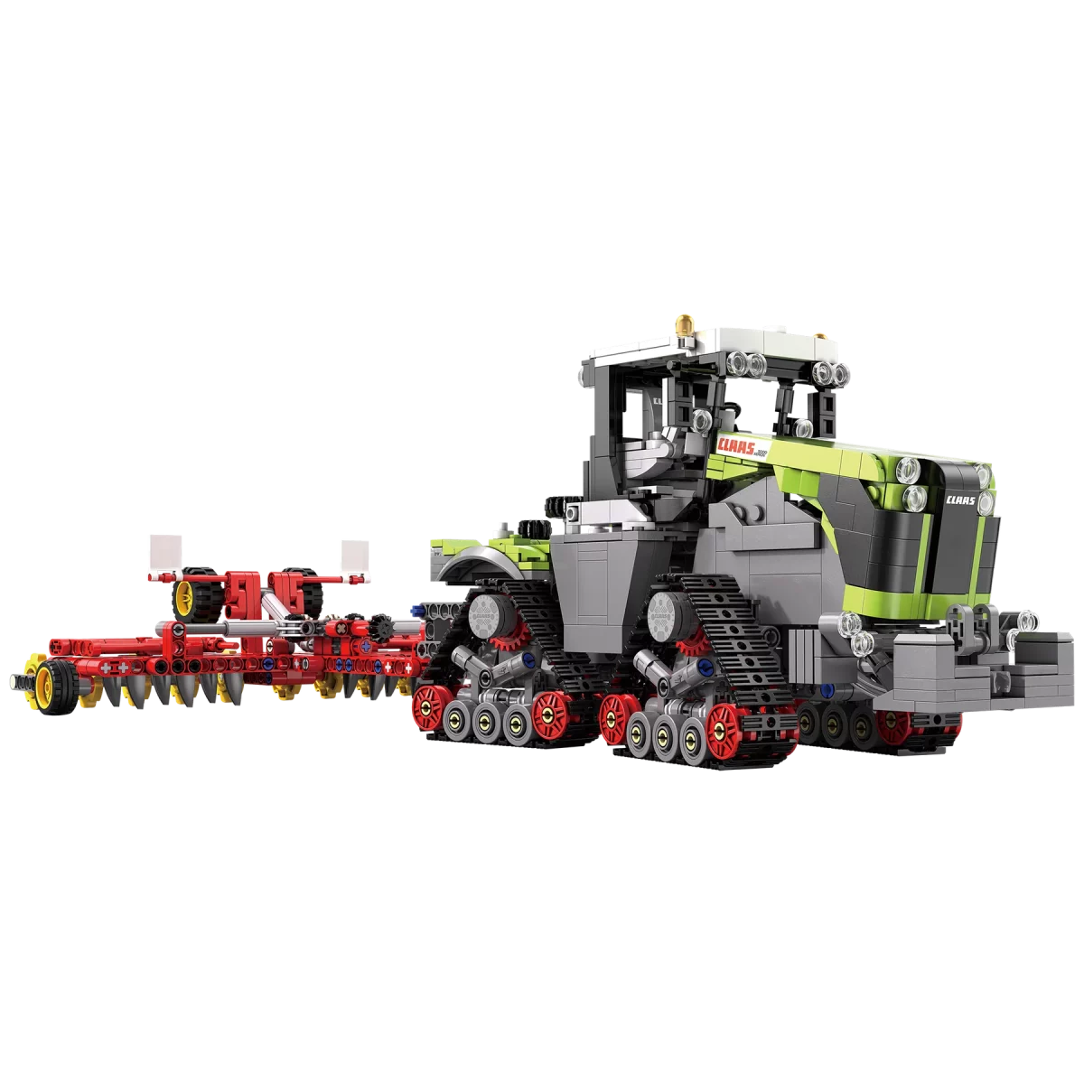 CADA C65012W CLAAS XERION 5000 TRAC TS 1:32, komplet kock za sestavljanje, 1336-delni